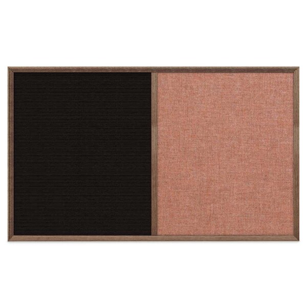 Slim Style Indoor Enclosed Corkboard, 12